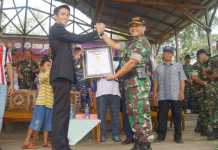 Seribu Merah Putih Tertancap di Perbatasan