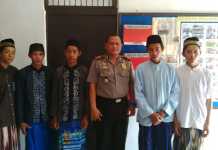 Lima Remaja Dibina Mapolsek Teluk Batang