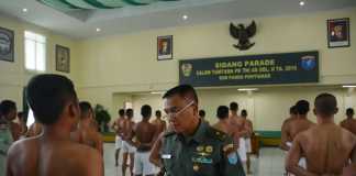 Pilih-Pilah Calon Prajurit Tamtama PK TNI AD Gelombang II 2015