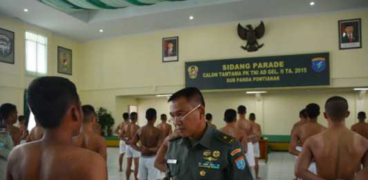 Pilih-Pilah Calon Prajurit Tamtama PK TNI AD Gelombang II 2015