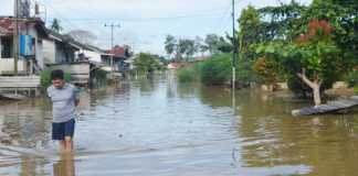 Sungai Kapuas Meluap