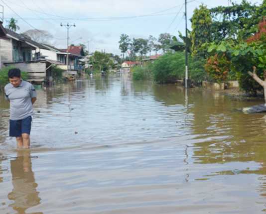 Sungai Kapuas Meluap