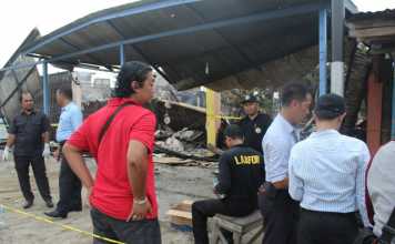 Sampel Abu, Meteran Listrik, dan Kabel Kebakaran Sepuluh Ruko Sudah Diambil