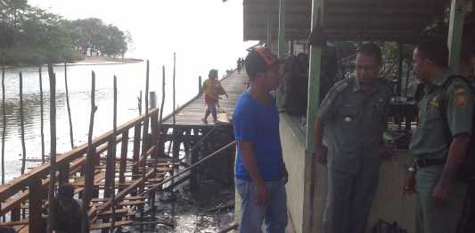 Camat Monitoring Pembangunan Infrastruktur Desa