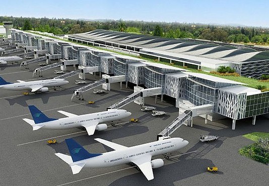 Februari 2019, Peletakan Batu Pertama Pembangunan Bandara