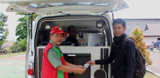 Mobil Samsat Keliling Raup Ratusan Juta