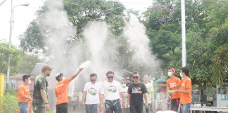 ‘Warna-Warni’ Hiasi Kota Sanggau