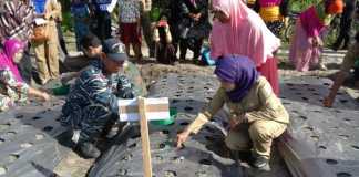 Tanam Bawang Merah di Perbatasan