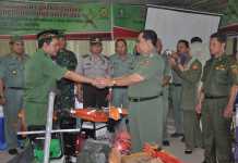 Dirjen Perkebunan Bagikan Alat Pemadam