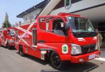 URC Damkar Siap Back-up Penanggulangan Karhutla