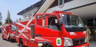 URC Damkar Siap Back-up Penanggulangan Karhutla