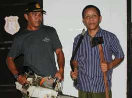Polhut Sita Chainsaw Pembalak Hutan Lindung