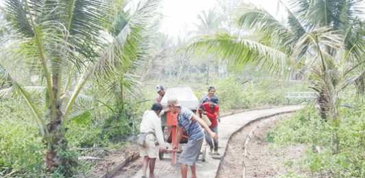 Pembangunan Infrastruktur Pedesaan Menggeliat