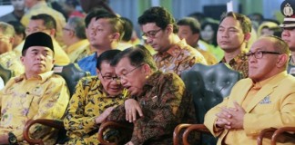 Pidato HUT Golkar, JK Sindir Novanto