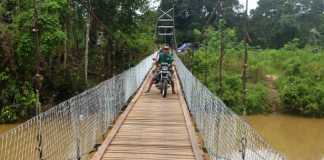 Akhirnya Sekonau Punya Jembatan