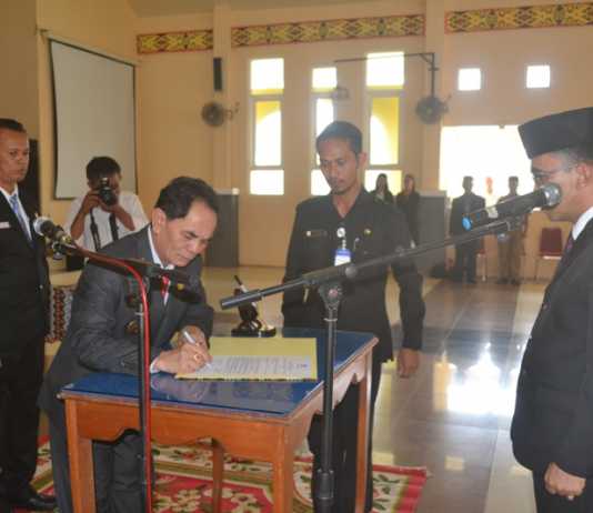 Agus Darius Dilantik Sebagai Direktur PDAM Melawi