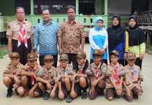 Pramuka Ajari Pelajar SD Hidup Mandiri
