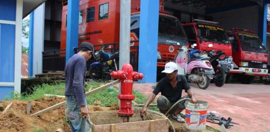 BPBD Bangun 22 Titik Hydran Terbaik se-Kalbar