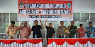 Pencanangan Eleminasi Penyakit Kaki Gajah