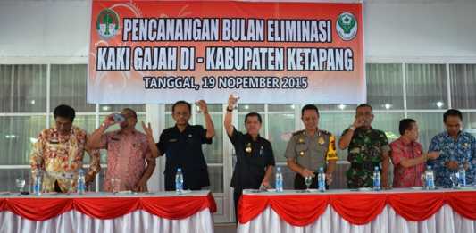Pencanangan Eleminasi Penyakit Kaki Gajah