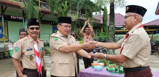 Kwarcab Puji Pramuka SMP N 1 Sekadau Hilir