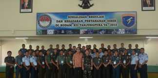 Tangkal Serangan Maya, Kodam Gelar Regulasi Pertahanan Cyber