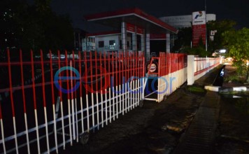 Pembeli BBM Lari Tunggang Langgang