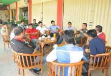 Kapendam XII/Tanjungpura Silaturahmi dengan Pimpinan Media