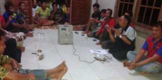 Desa Togan dan Durian Jaya Akan Terang Benderang