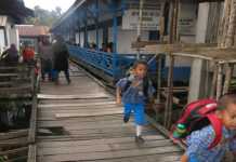 Janji Perbaiki Jembatan SDN 02 Ilir Kota