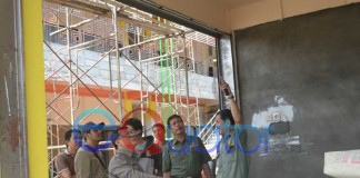 Tiga Dewan Tinjau Pengerjaan Pasar Raya dan Jalan Hutan Wisata