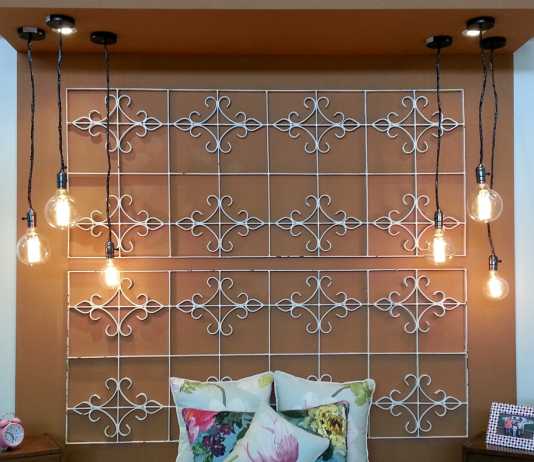 Headboard Ranjang Dari Teralis Bekas