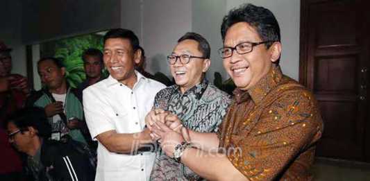 Tertutup! Mega, Wiranto dan Zulkifli Rapat di Teuku Umar