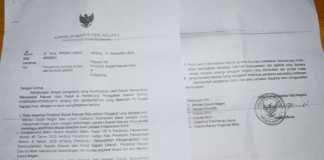 Heboh Surat dari Pusat kepada Pj. Bupati KH