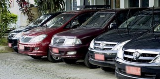 Nomor Plat Kendaraan Dinas Berubah