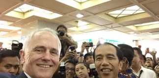PM Australia Ajak Jokowi Selfie di Tanah Abang