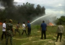 Latihan Gabungan Bikin Heboh Warga