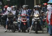 Ingatkan Pelajar Tertib Lalu Lintas