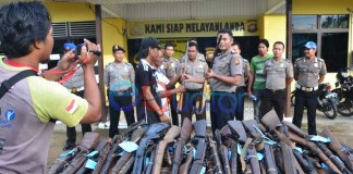 41 Senapan Lantak Beserta 16 Amunisi Diserahkan Sukarela