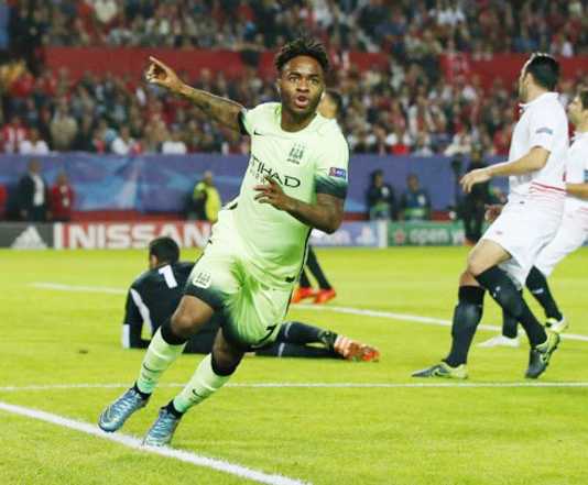 Sterling Cetak Gol Tercepat
