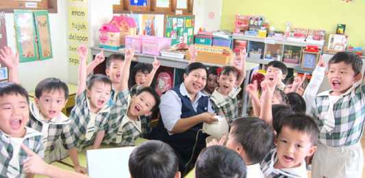 2015, KKR Bangun dua Taman Kanak-kanak