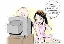 Istri Cantik Gemar Nonton Film Dewasa Bersama Duda Tetangga