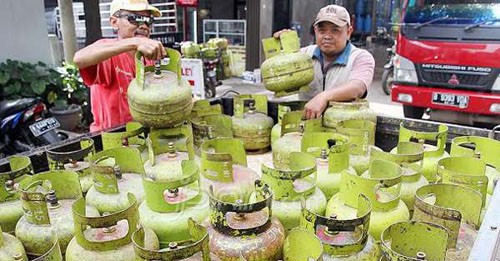 Gas Tiga Kilo Langka di Pasaran