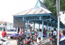 Tambah Lampu di Terminal Lawang Kuari