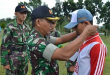 Siswa SMAN 1 Sungai Kunyit Digembleng Bela Negara