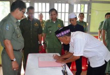 Wabup Idrus Lantik BPD Teluk Melano