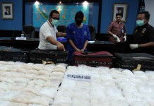 Bandar Terjun dari Apartemen, Petugas Amankan 161 Kg Sabu