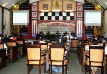 Siagakan Alsus, Polres Kawal Pleno KPU Sambas