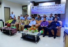 Bupati Hadiri Teleconference Hari Dharma Karyadhika