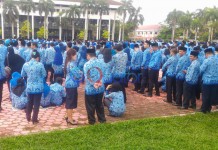 Korpri Ganti ASN, Seorang Pingsan